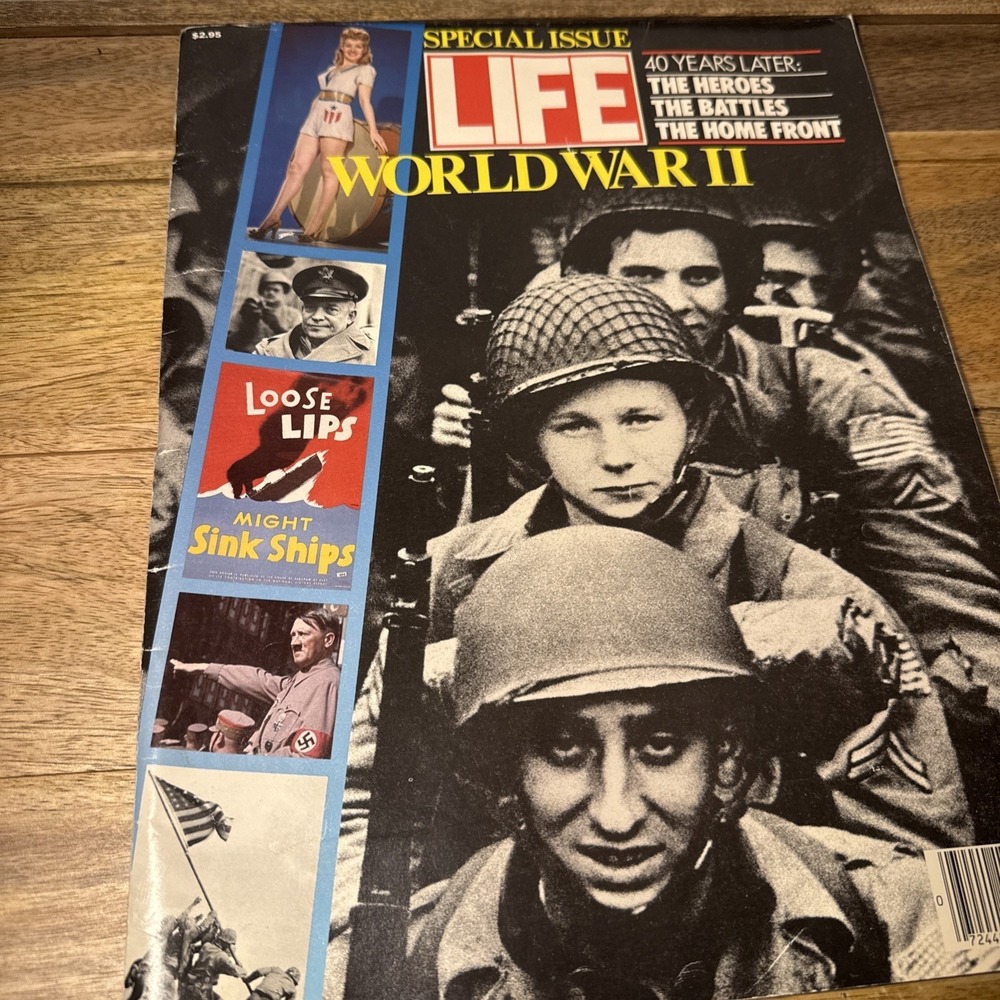 Life Special Edition World War II 40 Years Later Heroes Battles Home Front 1985